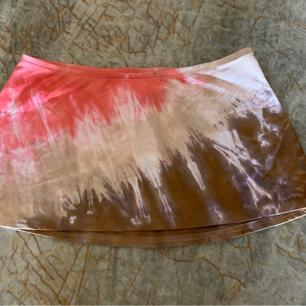 Lucky Brand Swimsuit Miniskirt Coverup